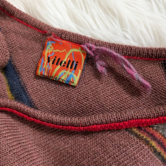 Vitelli Long Knit Dress 2 Medium - Picture 7 of 13